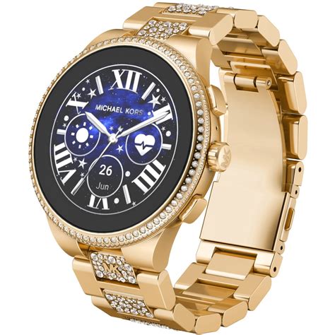 neueste michael kors smartwatch damen|Women's Gold Smartwatches .